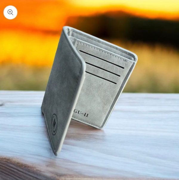 Mini Thin Pu Leather Wallet Premium And Durable. Designed To Protect Your Cards