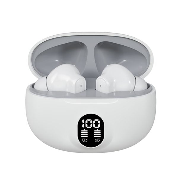 Professional Display Earbuds Stereo 895b Wireless Bluetooth Earbuds | Mic In-ear Headphones With Led Display |immersive Sound | Type C Fast Charging | Bluetooth 5.3 For Android/iphone (black)