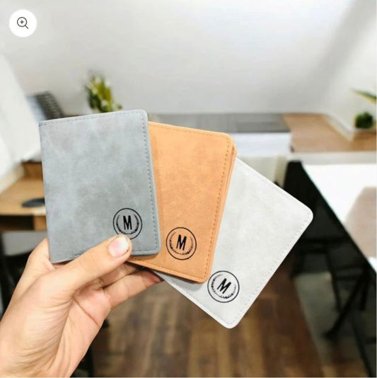 Mini Thin Pu Leather Wallet Premium And Durable. Designed To Protect Your Cards